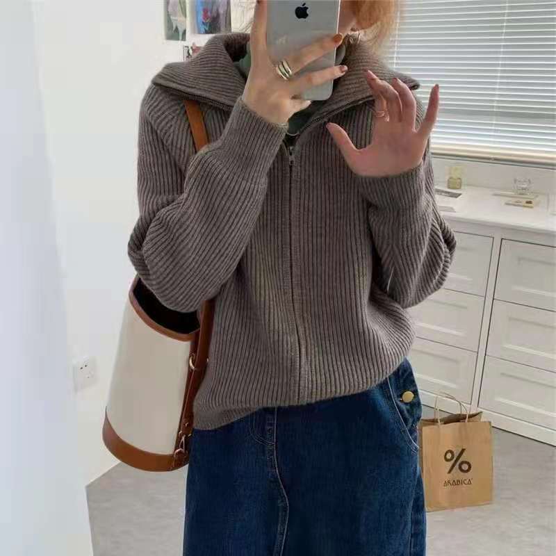 Turtleneck Thick Sweater Women All-match