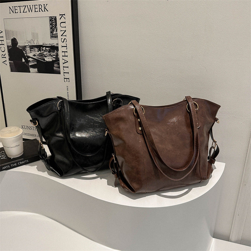 New Retro Commuter Tote Bag