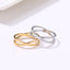 Bohemian Vintage Cross Gold Rings For Women Wedding