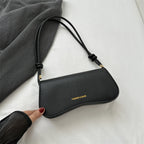 Summer Minimalist PU Underarm Bag Chic Solid Color Square Shoulder Purse Versatile Crossbody Tote For Women Elegant Office