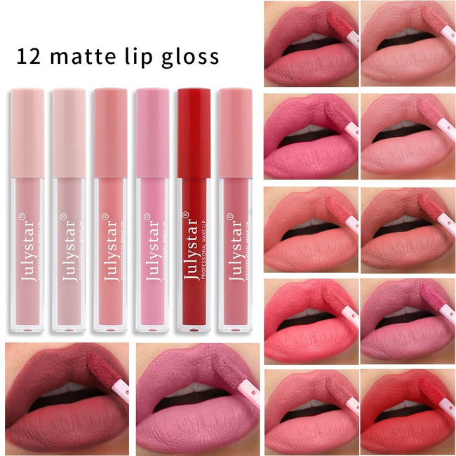 Matte Lip Gloss Matte Lipstick No Stain On Cup Does Not Fade Lip Gloss Main Image