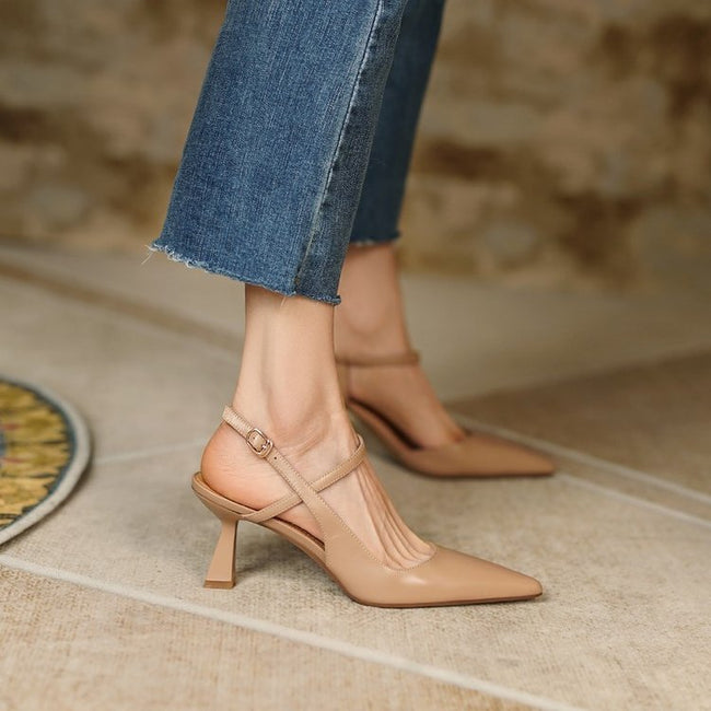 Stiletto Toe Box High Heels Hover Image