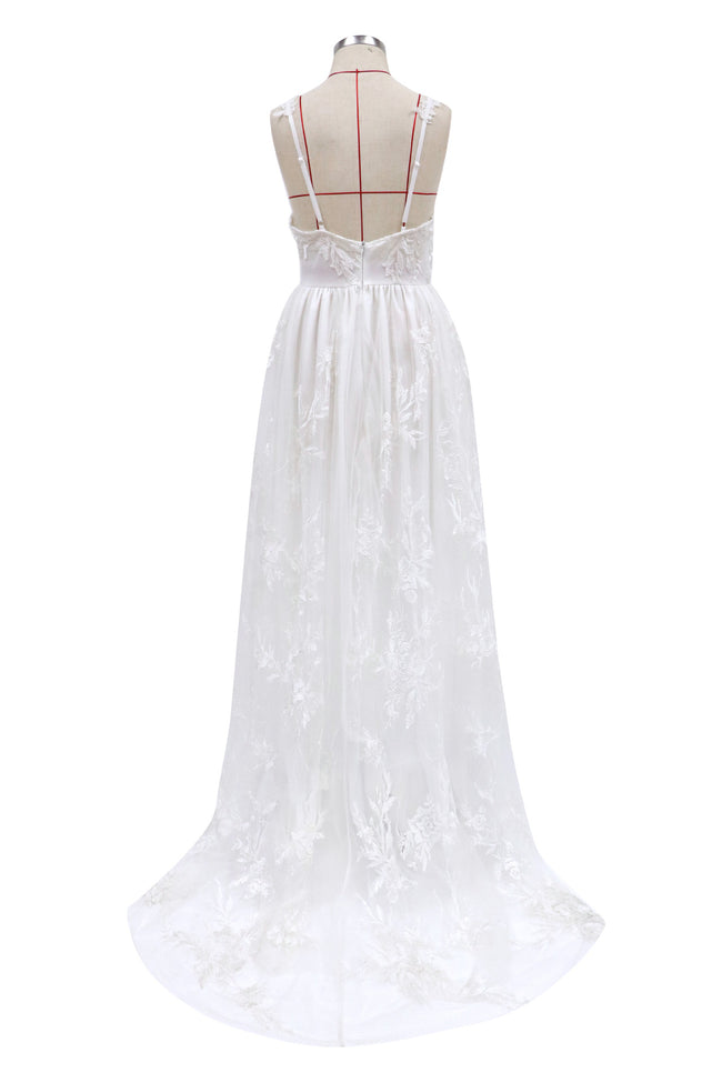 Bride Sexy Suspenders Wedding Evening Dress Main Image