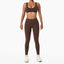 Breathable Running Fitness Suit Nude Yoga Suit