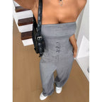 Sleeveless V-neck Vest And Suit Pants Set For Professional Commuting In Europe And The US