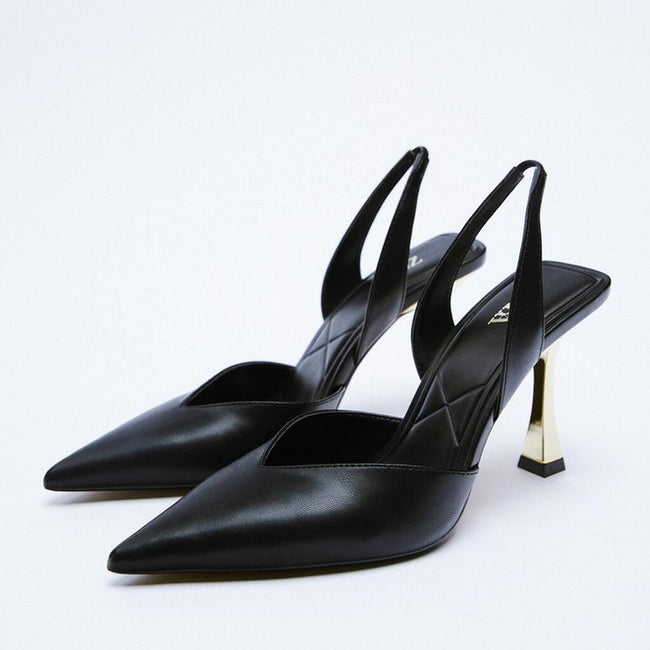 New Nude Pointed High Heels For Women Main Image