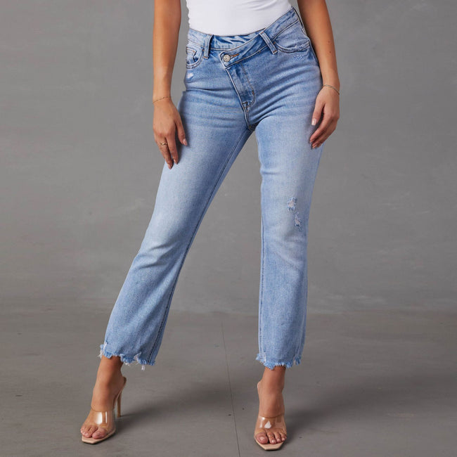 Fashion Wash Jeans For Women Hover Image