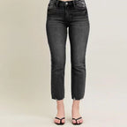 Stylish Vintage Slim-fit Stretch Jeans For Women