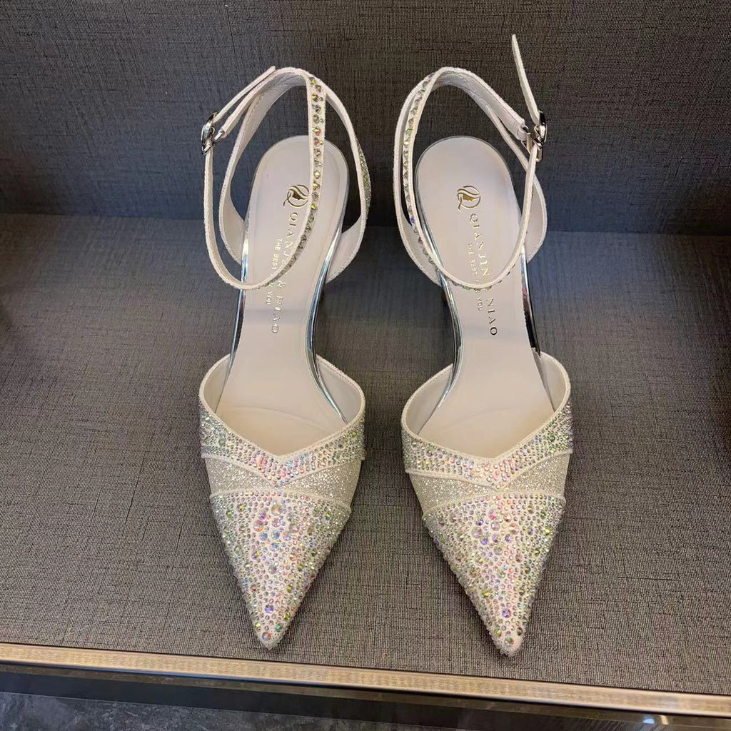 Women's Hollow High Heels With Red Sole