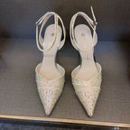 Women's Hollow High Heels With Red Sole