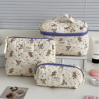 Bow-knot Flower Large-capacity Makeup Bag