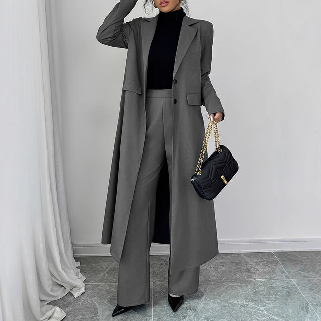 Suit Pants Elegant Graceful Two-piece Set Hover Image