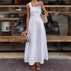 Elegant Sling Backless Dress