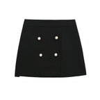 Black Blazer Dress Skirt Set