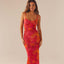 Slim-fit Mesh Mermaid Dress For Women