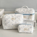 Bow-knot Flower Large-capacity Makeup Bag