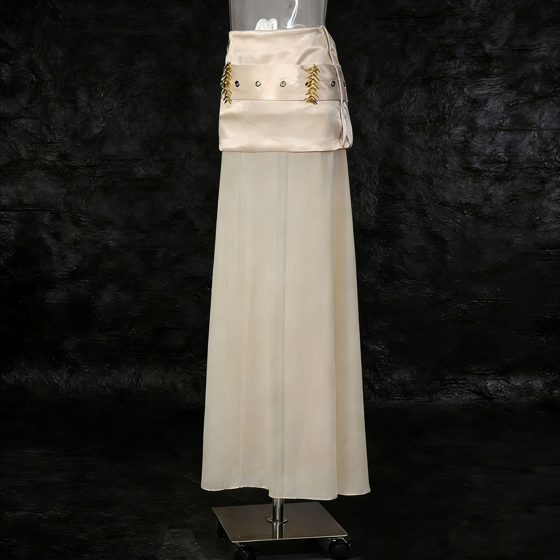 Women's Sexy Vintage Satin Figure-flattering Skirt