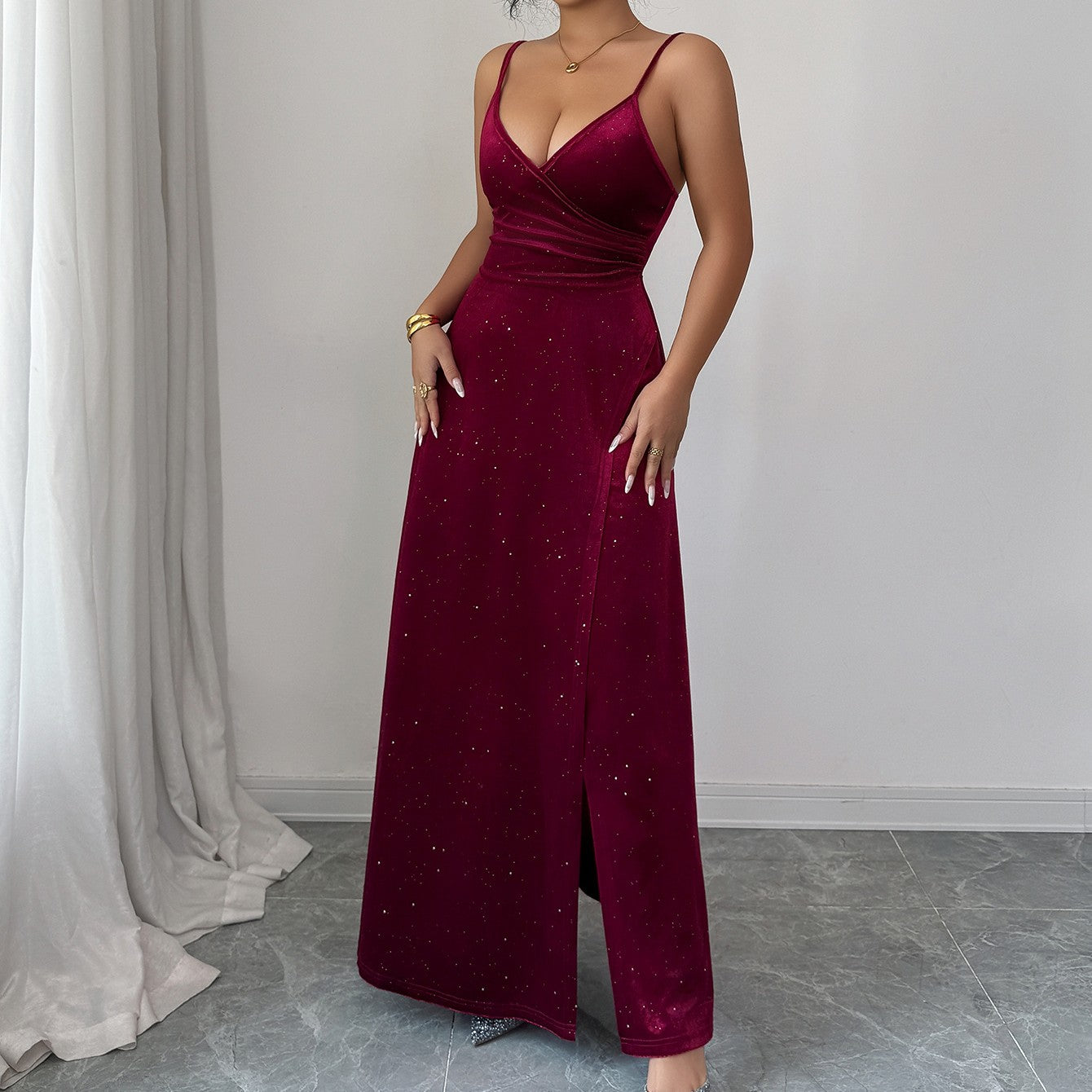 Elegant Strapless Bodycon Dress For Women