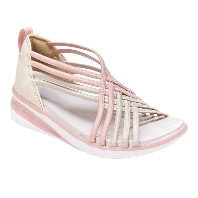 Large Size Sandals Women Low-cut Breathable Sports Braided Fish Mouth Shoes Women Sandals Hover Image