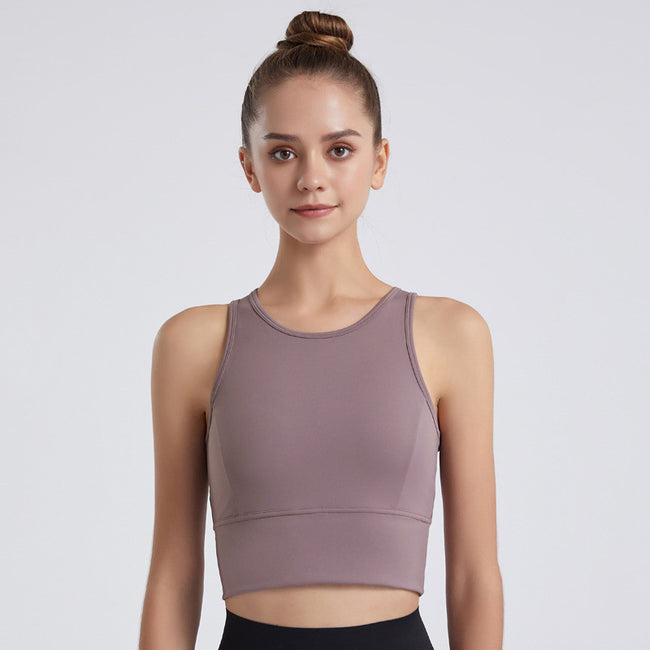 Ladies Fashion Sleeveless Yoga Sports Tank Top Main Image