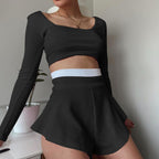 New Women's Fashion Suit Two Piece Set
