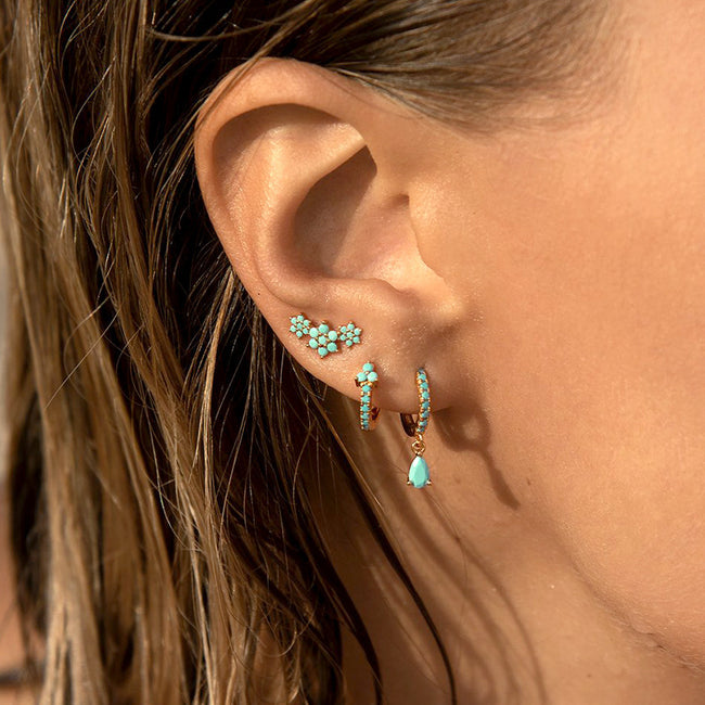 French Style Ear Clip Earings Set For Women Main Image