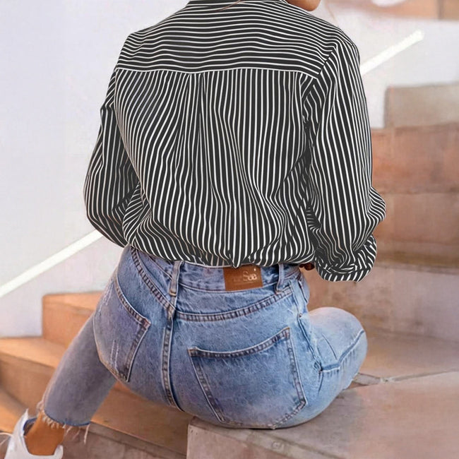 Casual Fashion Long-sleeve Cardigan Blouse For Women Main Image