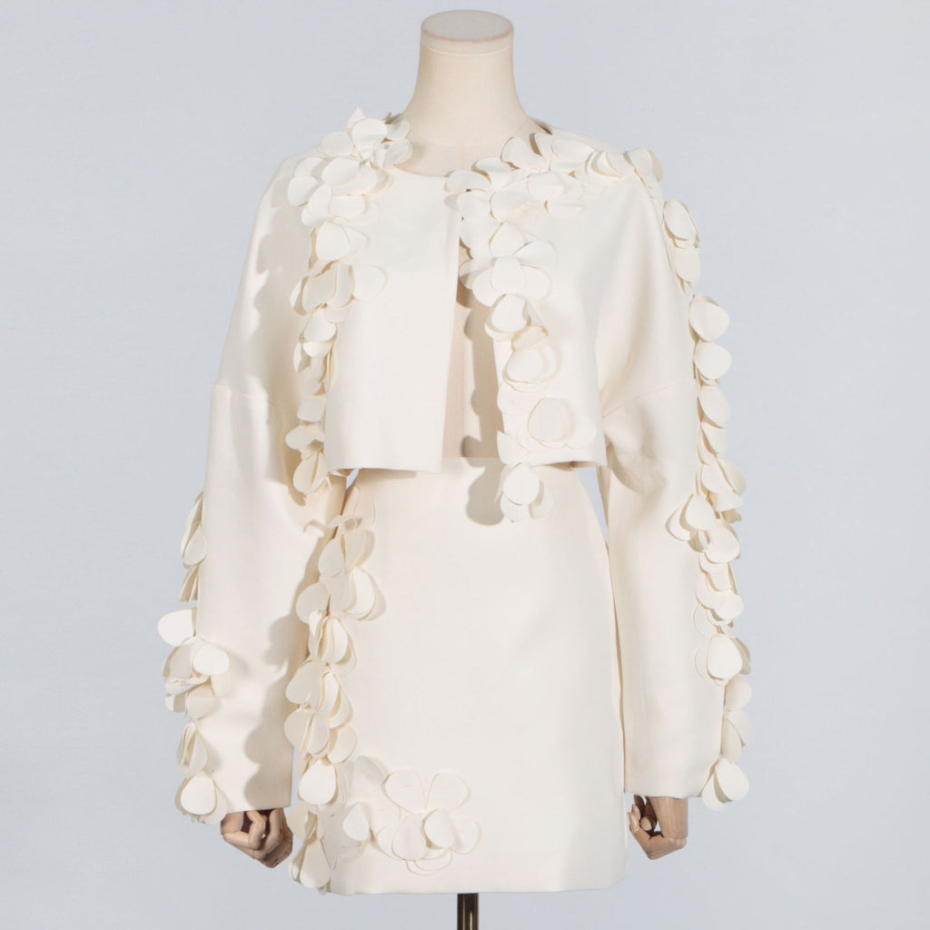 Wafer Stitching High-grade Skirt Suit Temperament Wild Two-piece Set