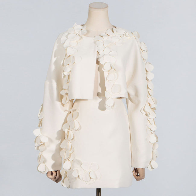 Wafer Stitching High-grade Skirt Suit Temperament Wild Two-piece Set Main Image