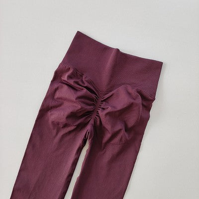 Tight High-waisted Running And Yoga Pants For Women