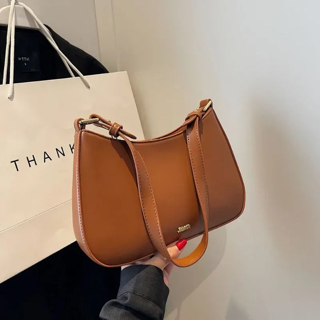 Red Underarm Shoulder Bags For Women New Texture Leather Crossbody Bag Luxury Designer Wedding Bride Handbags Sling Bag Hover Image