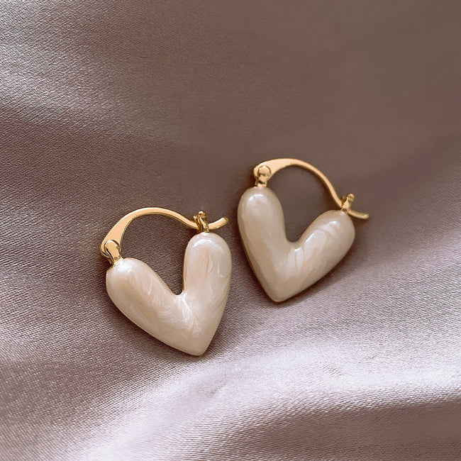 Ins Heart Love Earrings For Women Fashion Accessories Jewelry Main Image