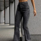 Versatile Casual New Flared Jeans For Women