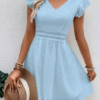 Lace Elegant Casual Mid-length Women's Dress
