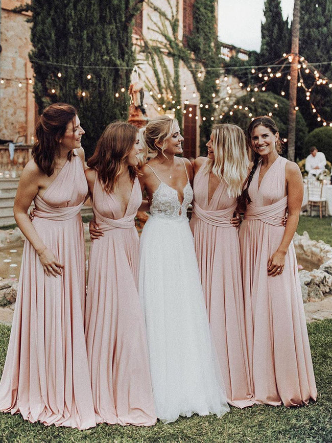 Fashion Bridesmaid Dress Sisters Dress Main Image