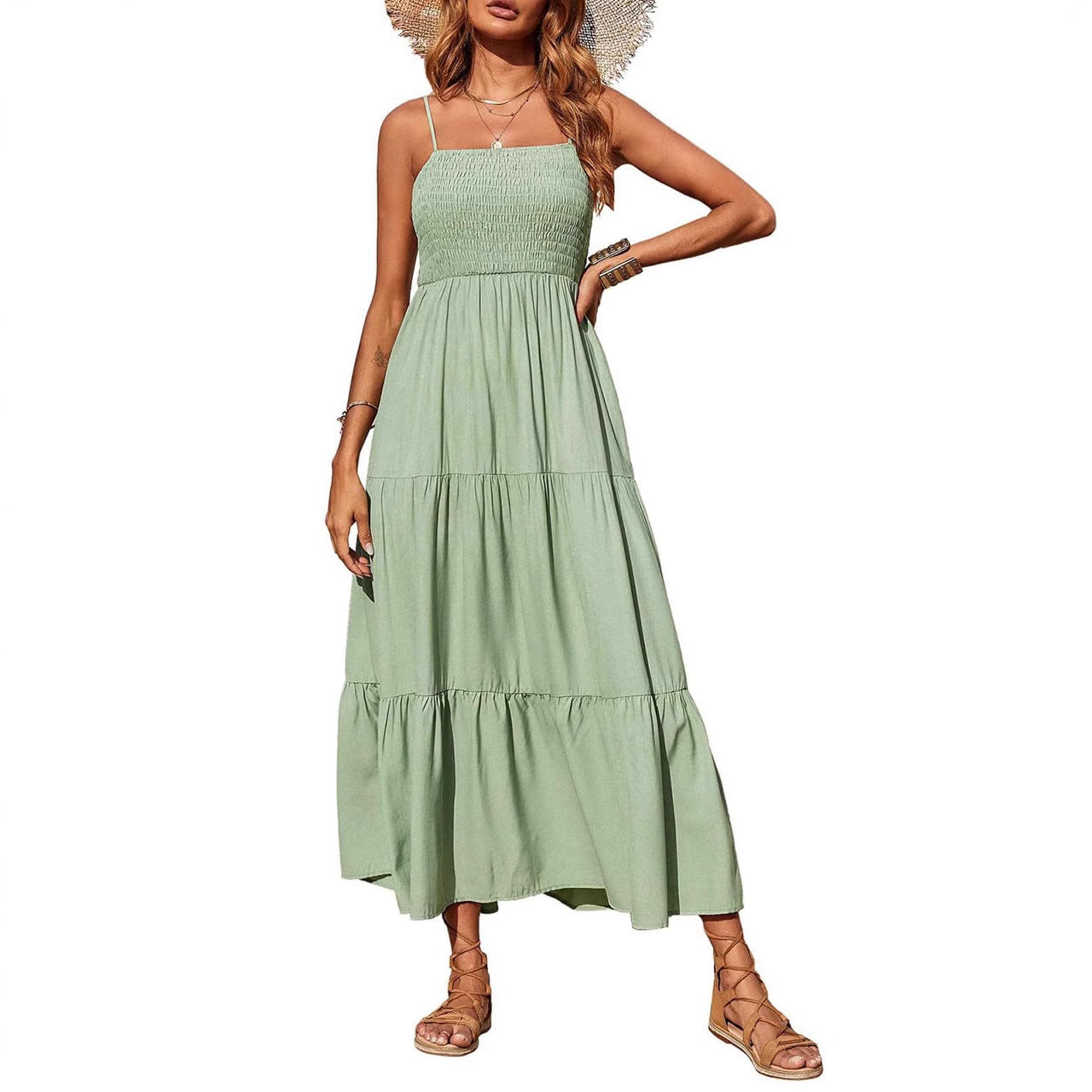 Graceful And Fashionable Elegant Sling Dress