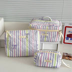 Bow-knot Flower Large-capacity Makeup Bag