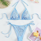 Fashion Personality Bikini Women's Split Swimsuit