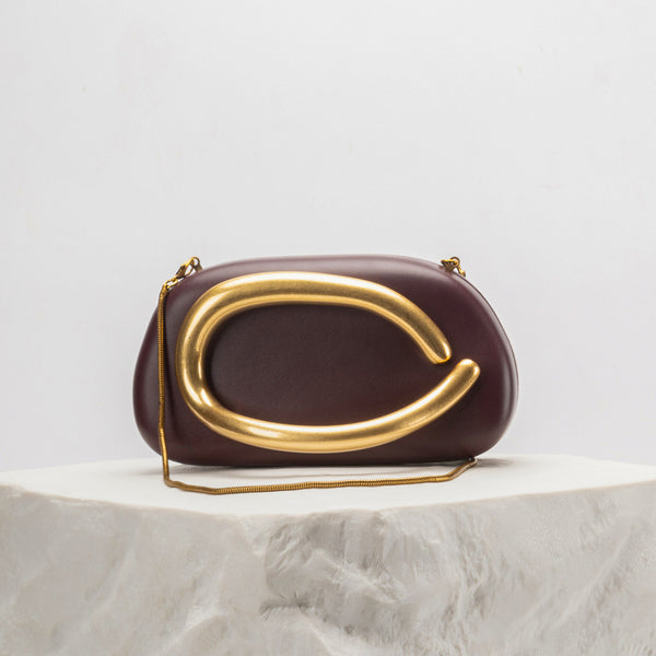 Retro Metal Decorative Clutch Box Bag