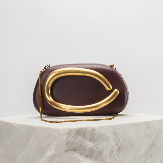 Retro Metal Decorative Clutch Box Bag Hover Image