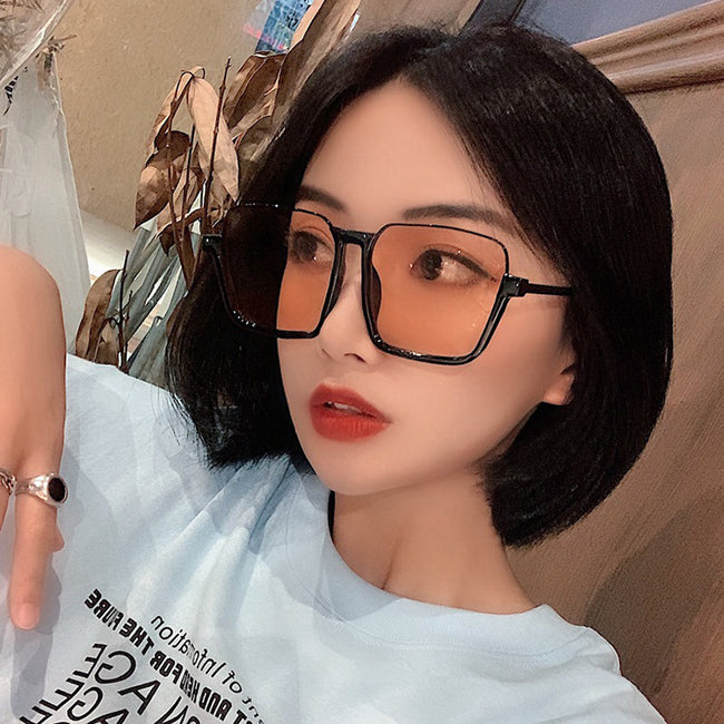 Retro Sunglasses Fashion Net Red Sunglasses Square Sunglasses Main Image