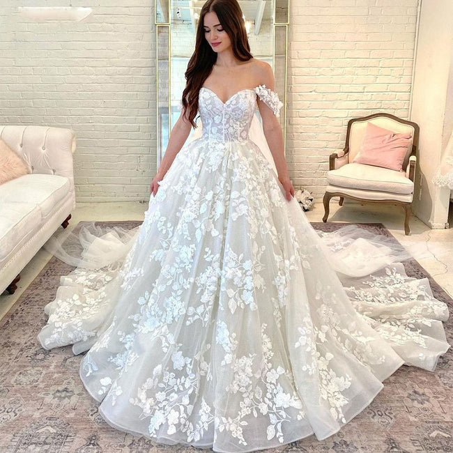 Light Wedding Dress French Trailing Simple Hover Image