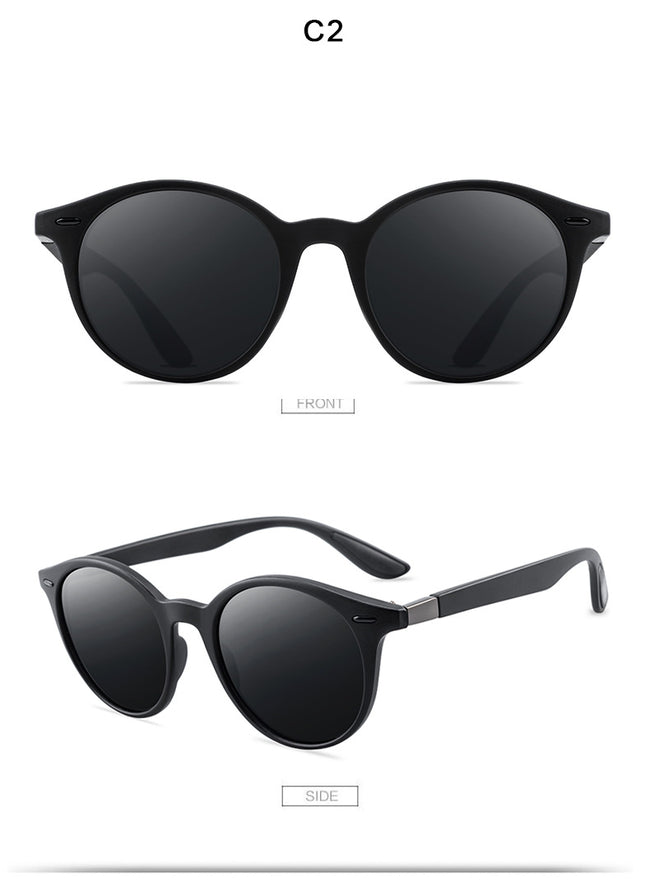 P26 Polarized Sunglasses Round Sunglasses Polarized Male Drivers Driving Sunglasses Main Image