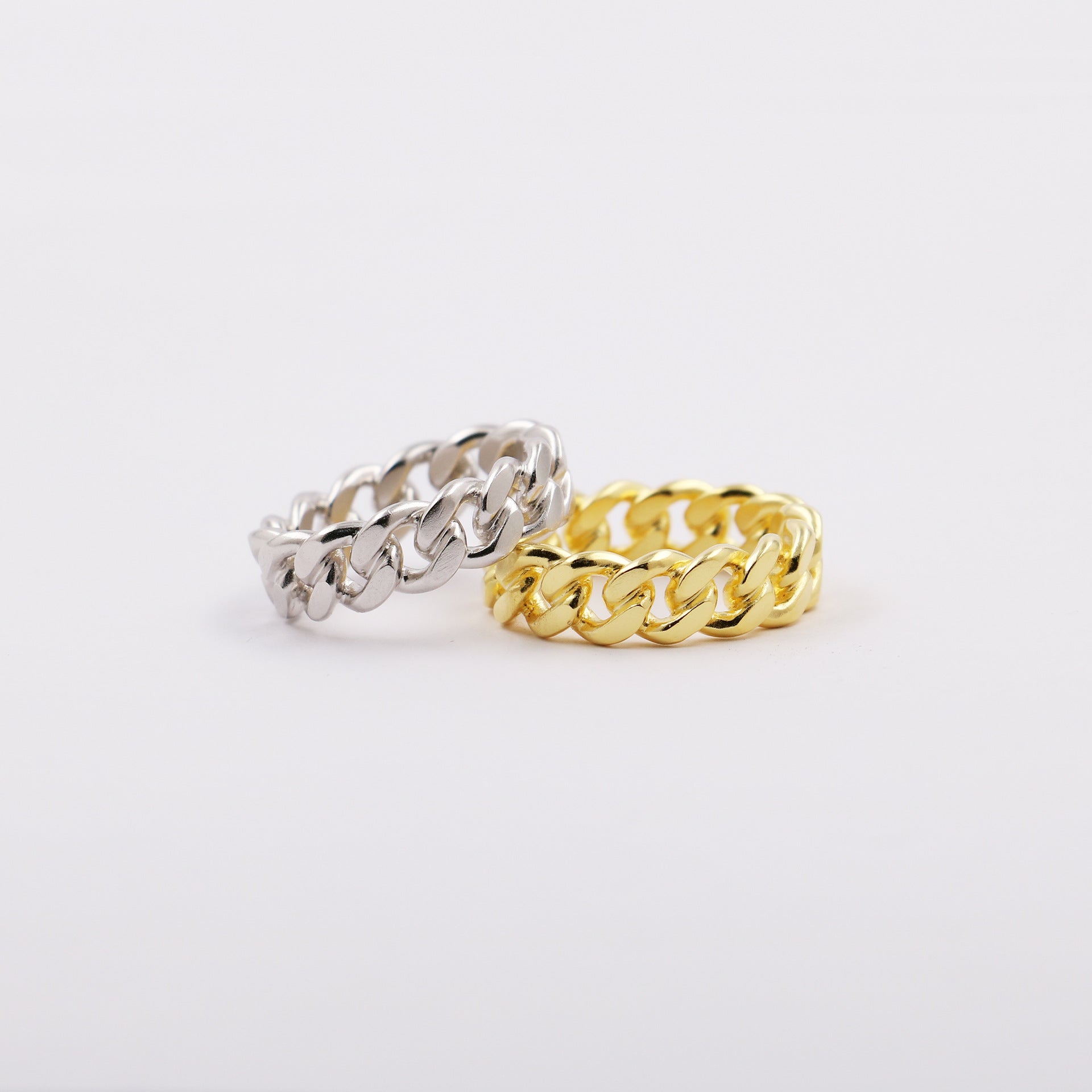 Chain Ring Men's And Women's Creative Rings