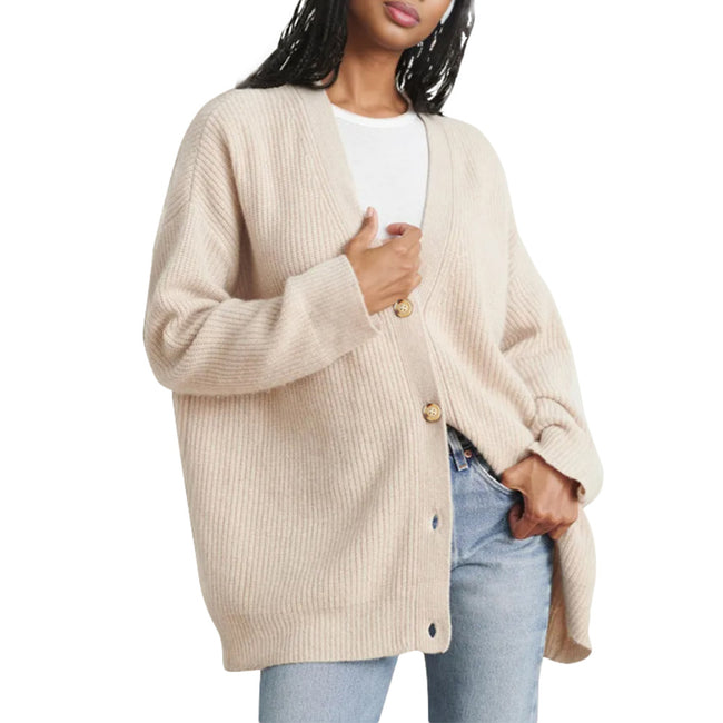 Popular Solid Color Cardigan Sweater Coat For Women Main Image