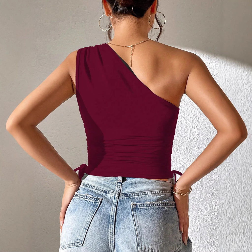 Womens Sexy Off-shoulder Camisole Top