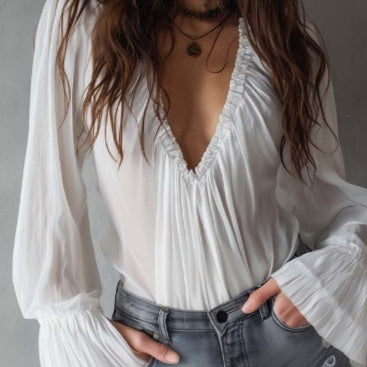 Polyester Blouse Hover Image