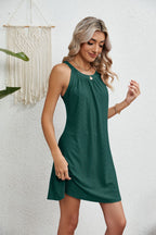 Women's Halter Sleeveless Vest Beach Dress