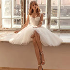 Strap Wedding Dress Engagement License Simple French Slimming Dress