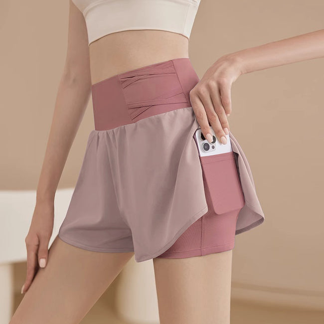 Loose Anti-exposure Sports Shorts For Women Hover Image